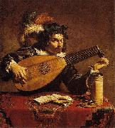 Lute Player Theodoor Rombouts